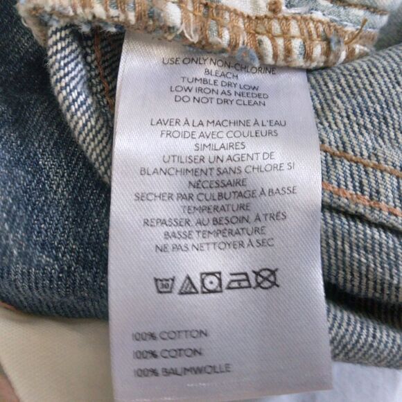 We The Free Now Or Never Denim Shorts Casual Festival Boho Women's Size 29 - Picture 6 of 10